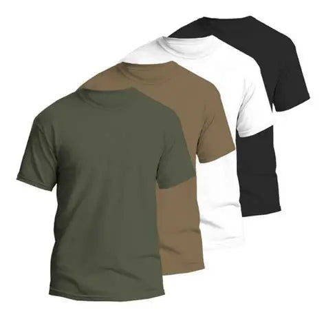 Men's Essential Crew Neck T-Shirt 4-Pack